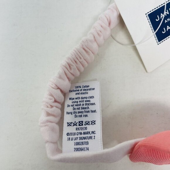 Janie and Jack Baby Girls One Size Stretch Headband with Big Bow in Pink - Picture 4 of 5